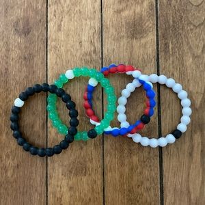 4 Lokai Bracelets